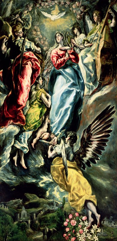 A Imaculada Conceição, 1607-13 de El Greco